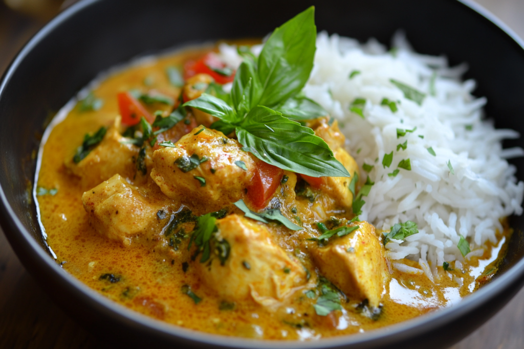 recette poulet curry