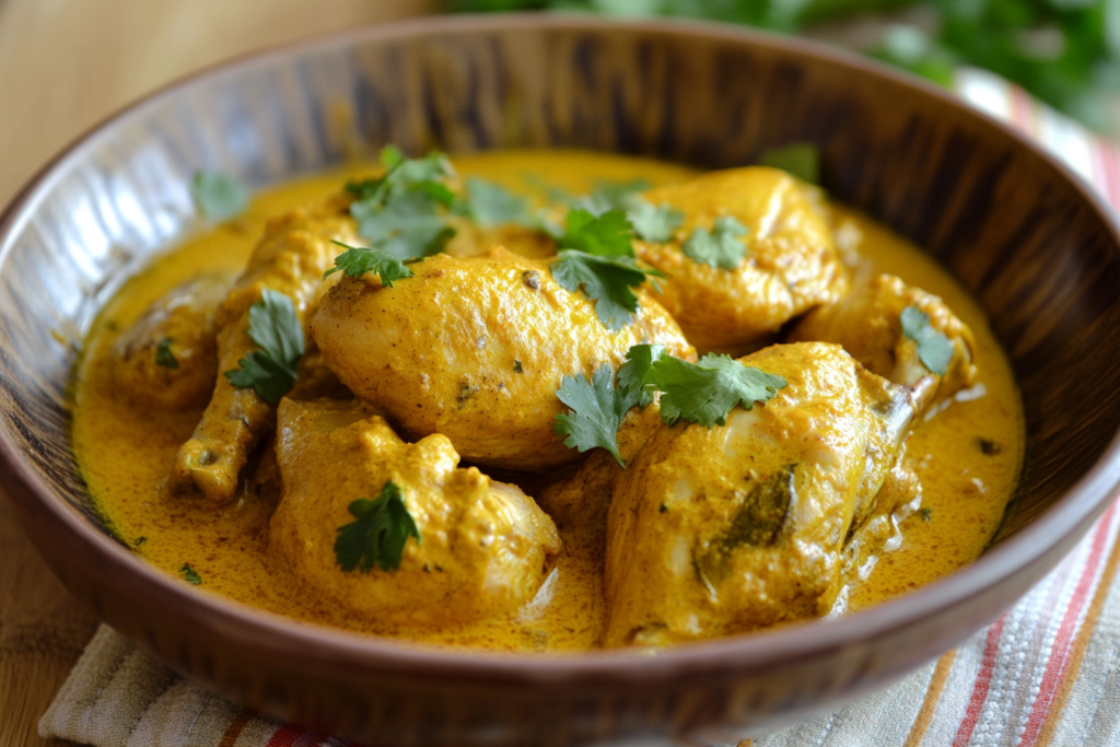 recette poulet curry
