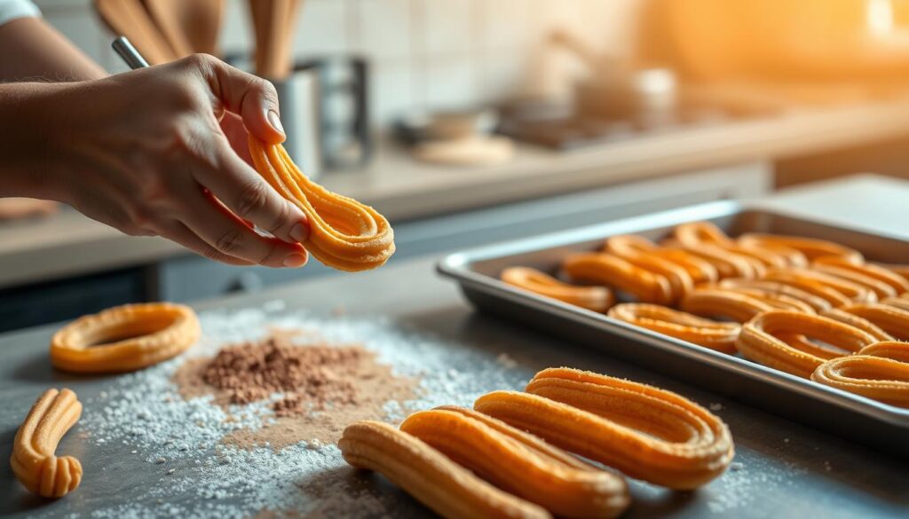 façonnage churros uniformes astuces réussis façonnage churros uniformes astuces réussis