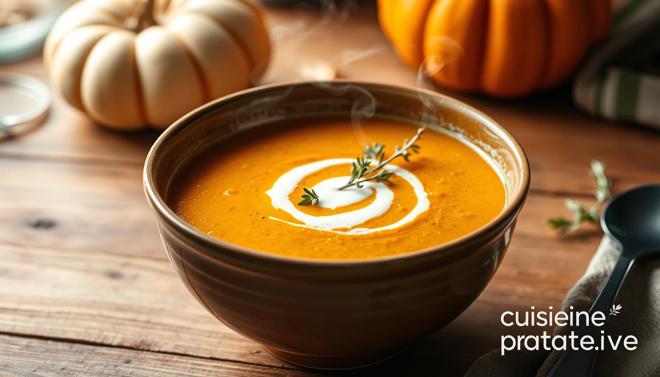 soupe au potiron recette de grand-mère