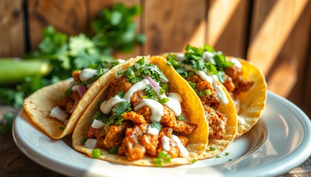 tacos de poulet