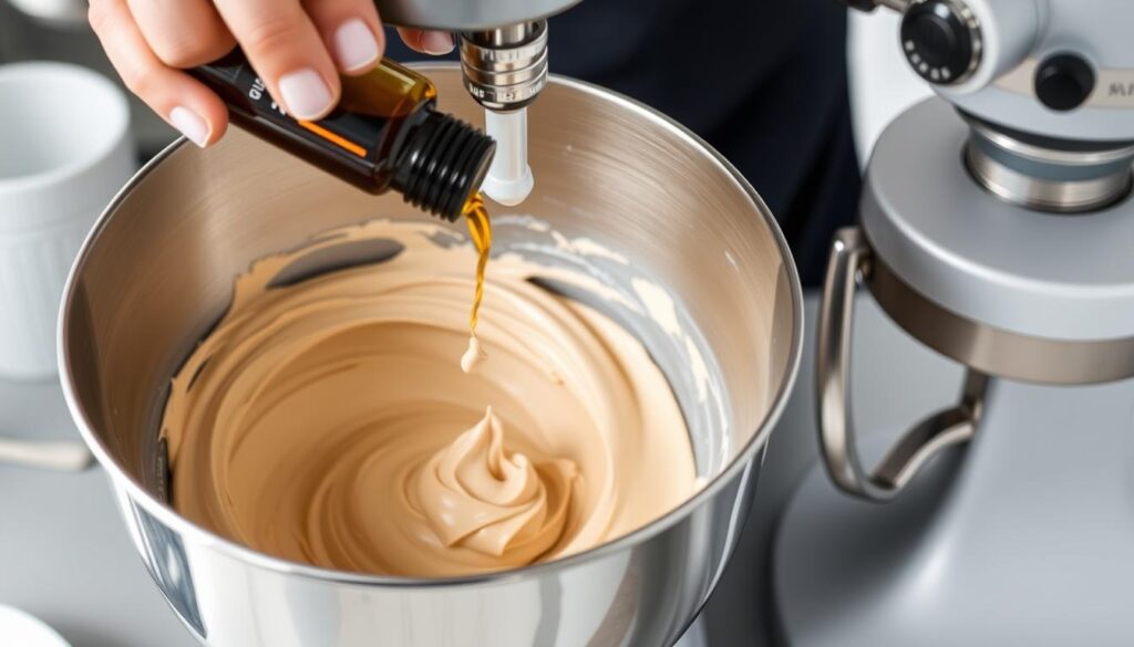 Préparation de la crème au beurre au café pour le moka du CAP pâtissier Préparation de la crème au beurre au café pour le moka du CAP pâtissier