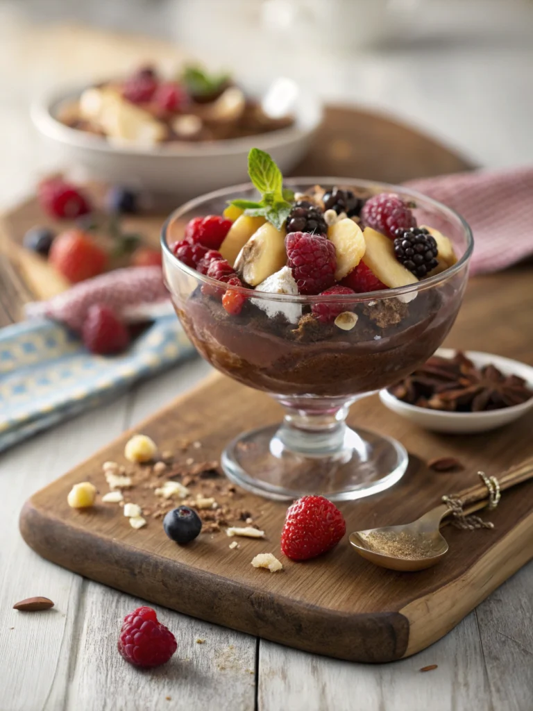 charlotte poire chocolat