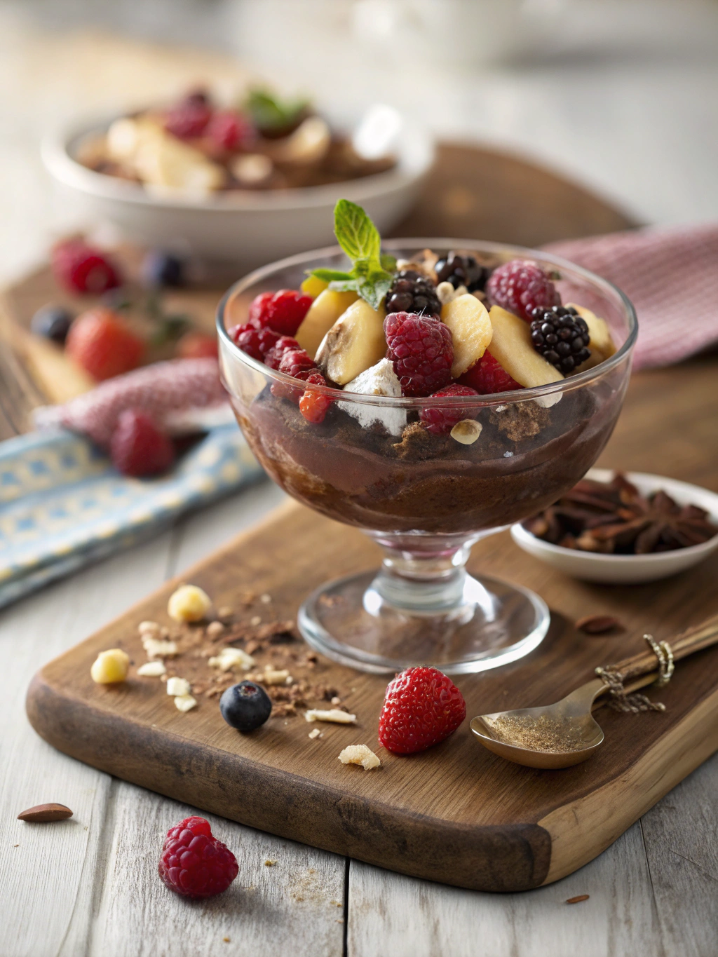 charlotte poire chocolat