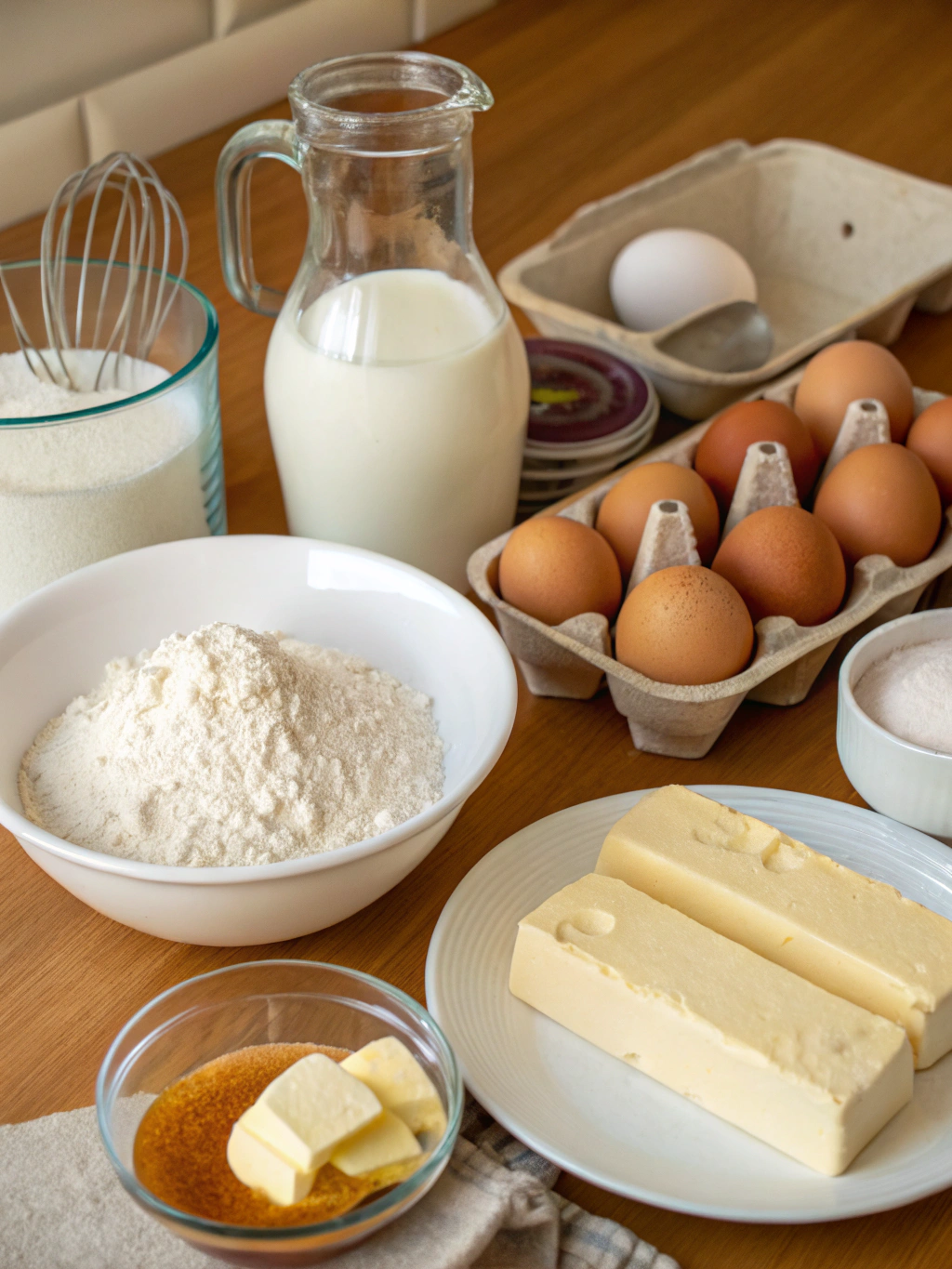 Ingrédients pour pancake
