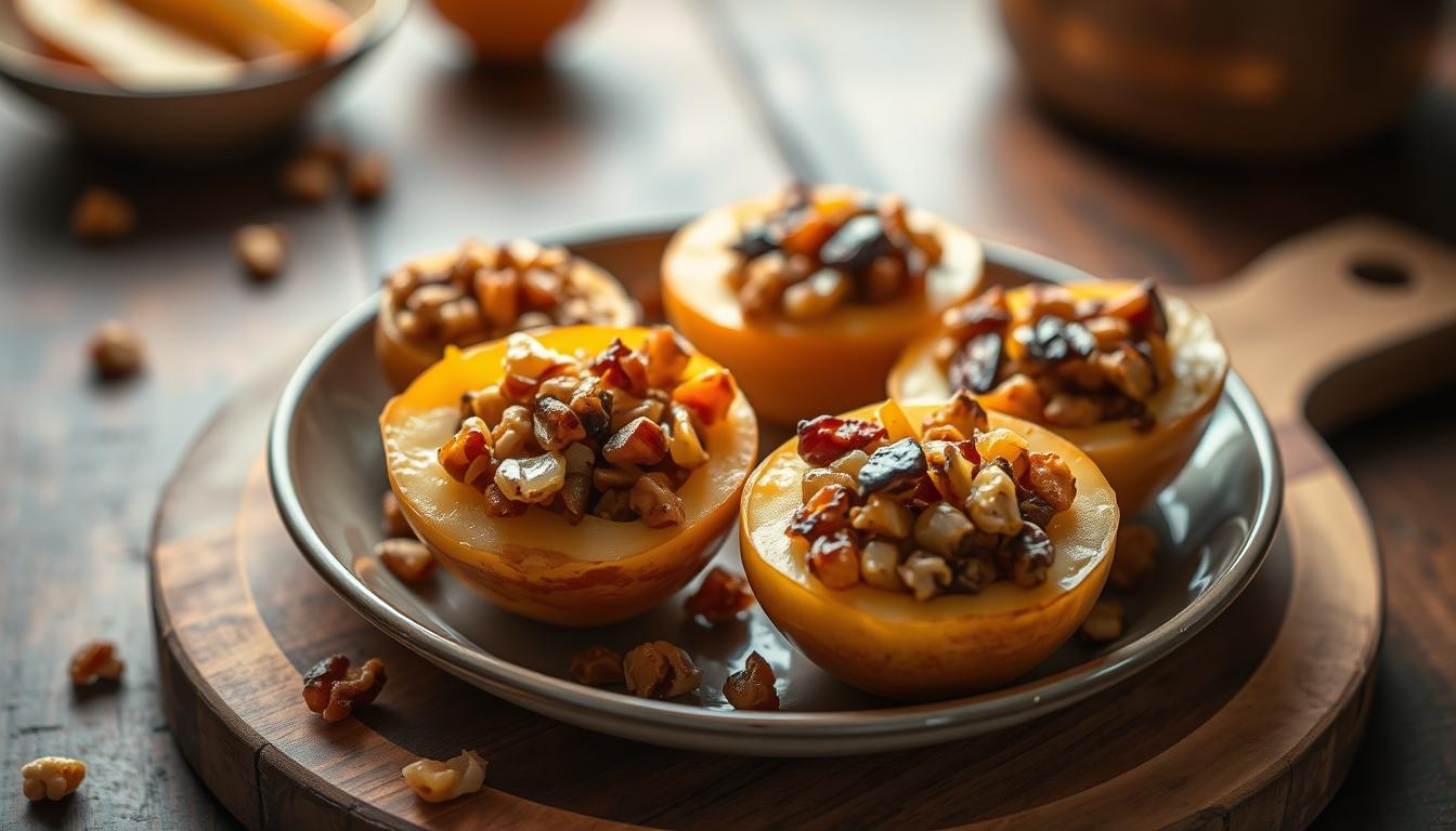 Pommes farcies aux fruits secs