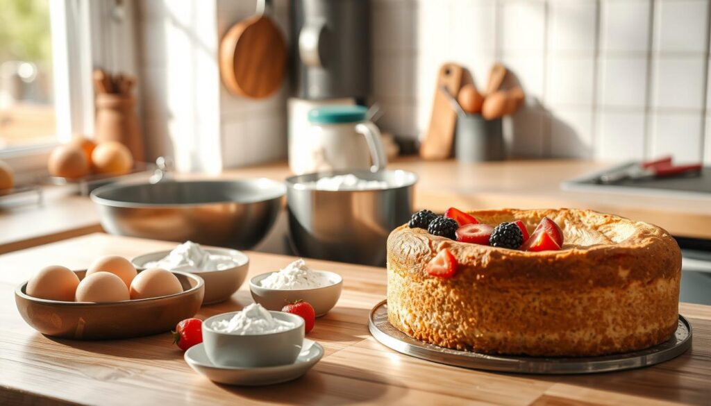 Préparation gâteau éponge Préparation gâteau éponge