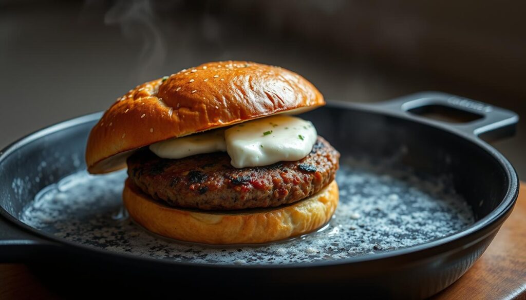 cuisson burger végétarien cuisson burger végétarien