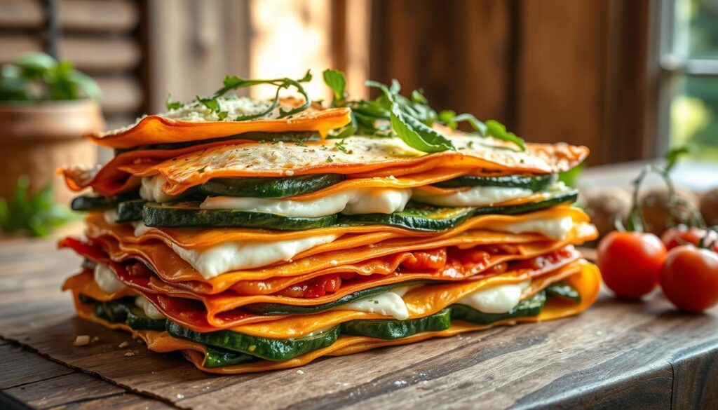 recette d'été lasagnes végétariennes